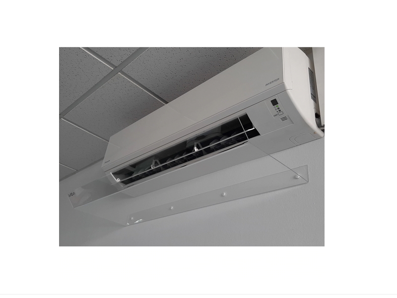 m-s.ro image : Deflector Aer Conditionat 01 Transparent kit de instalare inclus